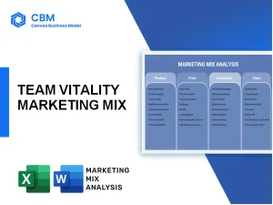 TEAM VITALITY MARKETING MIX