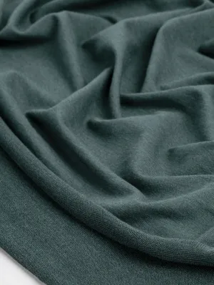 Tencel Lyocell Organic Cotton Stretch French Terry - Cypress