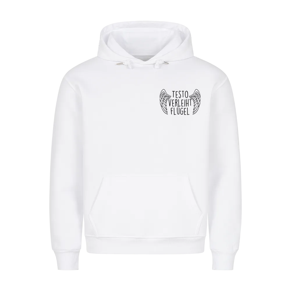 Testo verleiht flügel Hoodie
