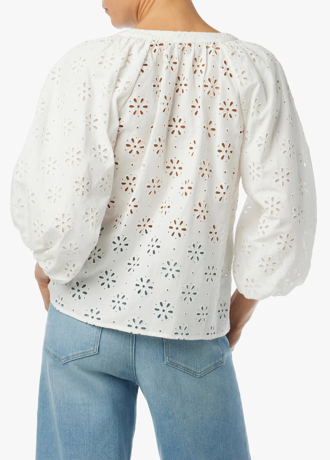 THE ANDIE BRODERIE BLOUSE