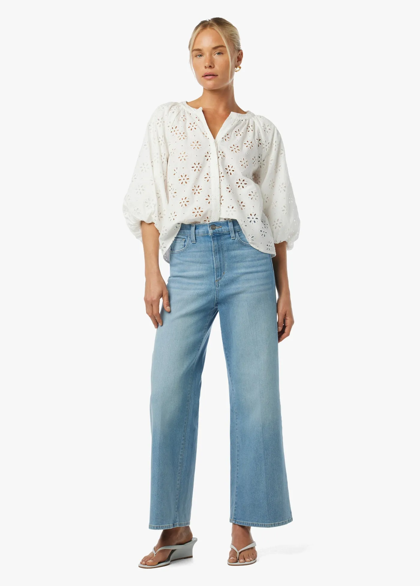 THE ANDIE BRODERIE BLOUSE