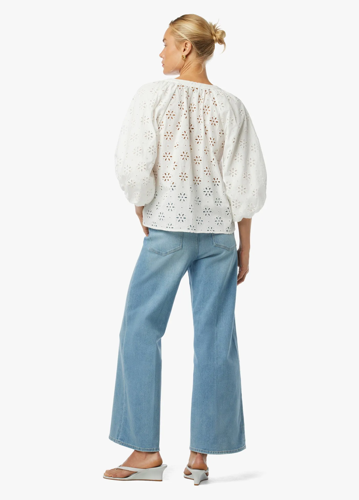 THE ANDIE BRODERIE BLOUSE
