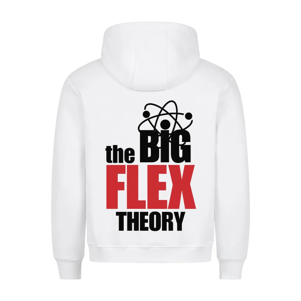 the big flex theory (Backprint) Hoodie