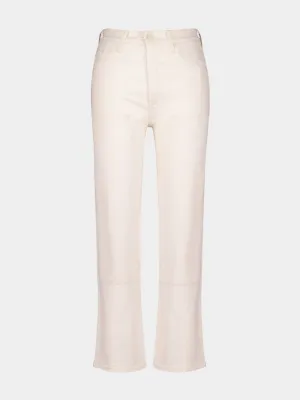 The Rambler Zip Ankle Cotton Jeans