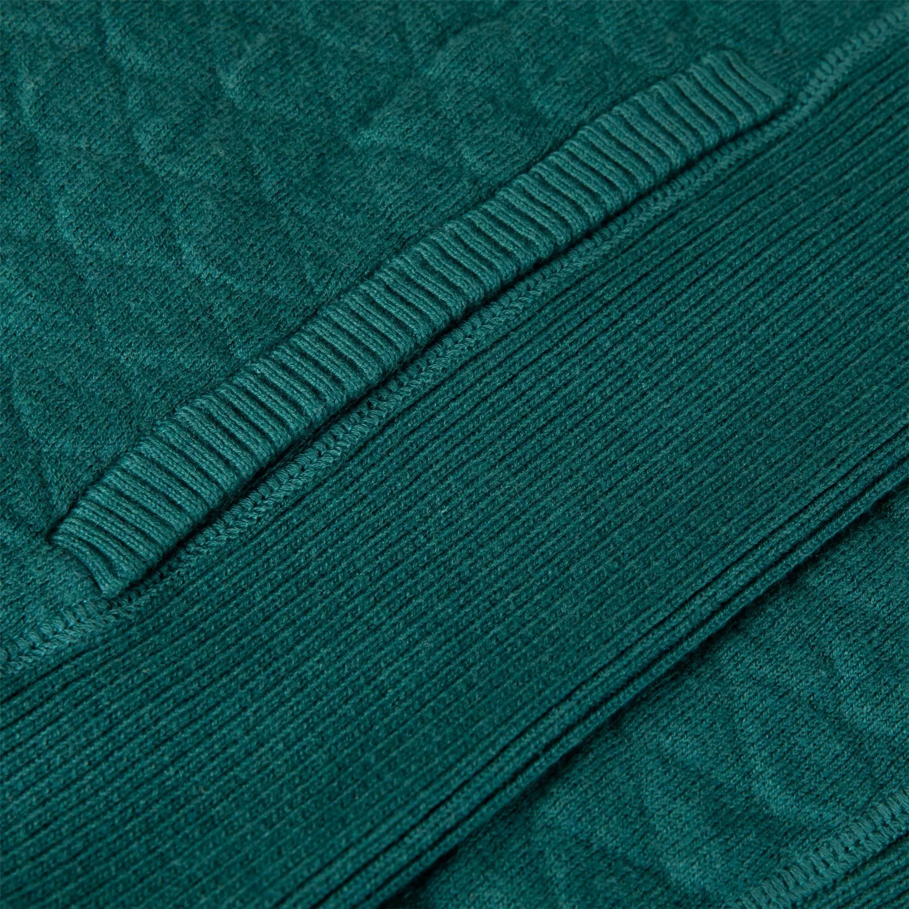 The Wallace Hooded Sweater Deep Teal