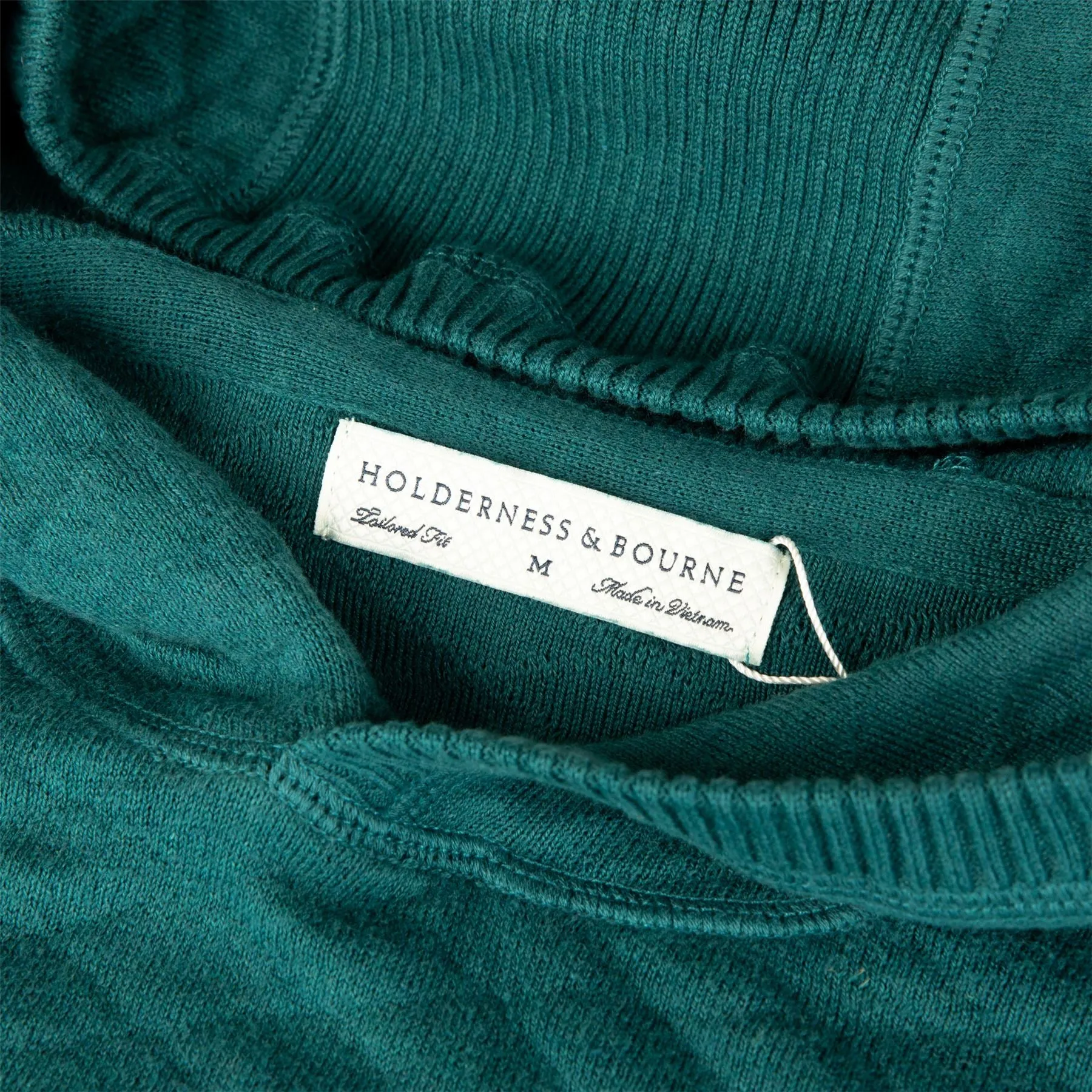 The Wallace Hooded Sweater Deep Teal