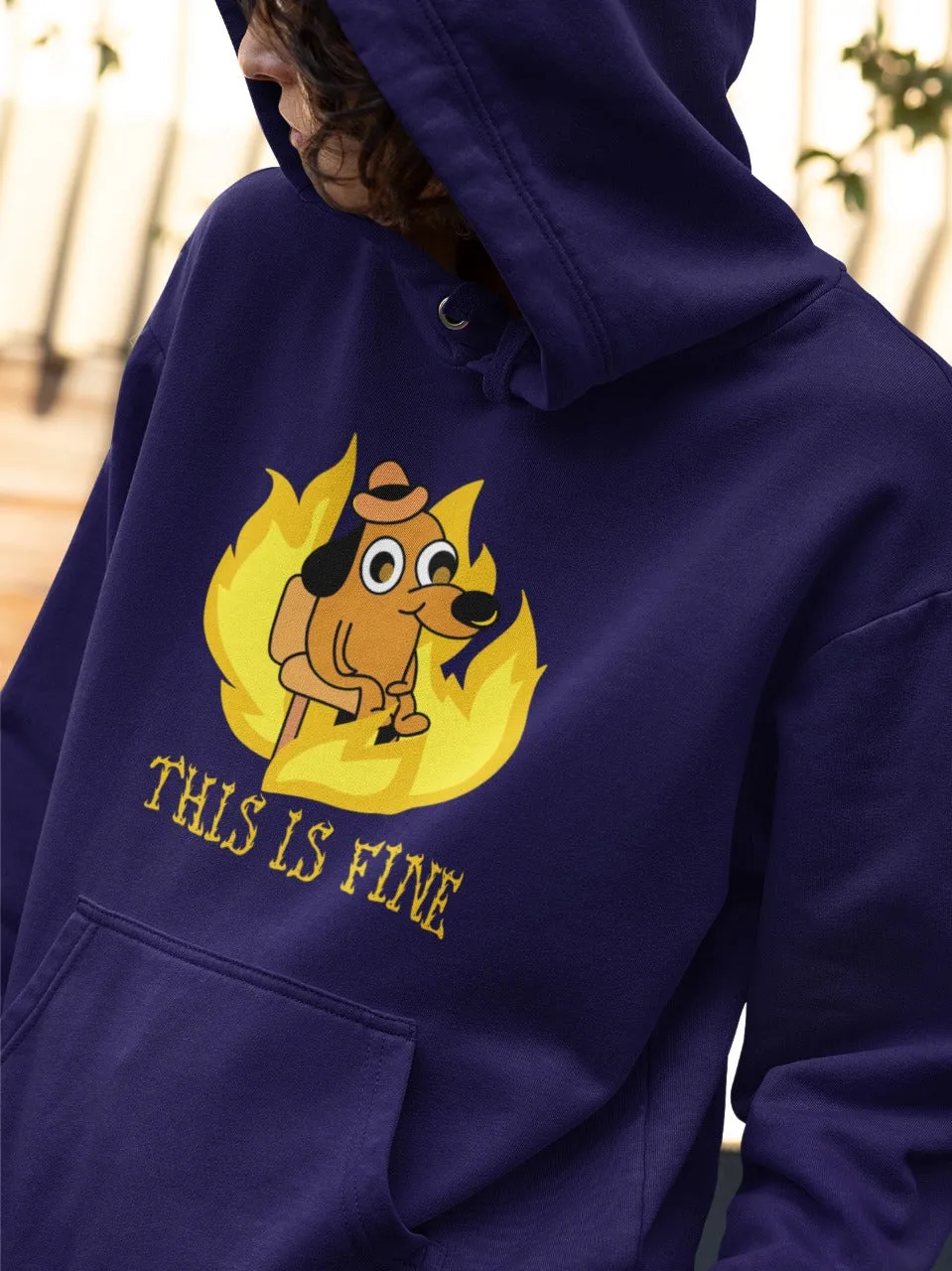 This Is Fine Hoodie