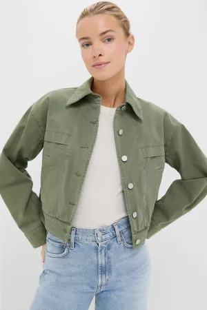 Thyme Cropped Trapeze Jacket