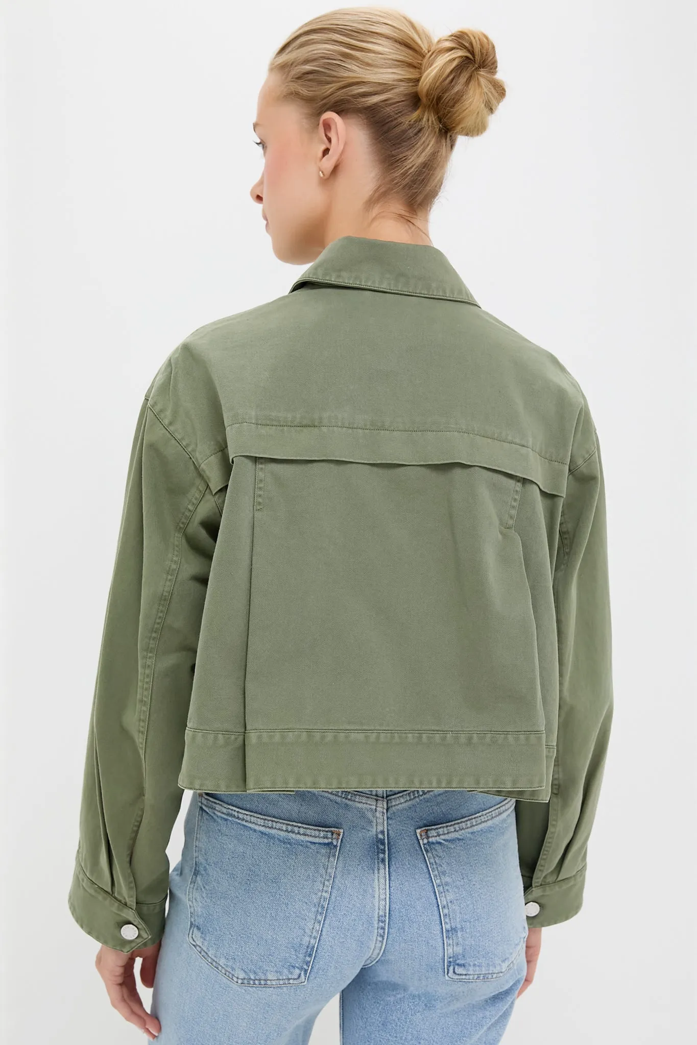 Thyme Cropped Trapeze Jacket