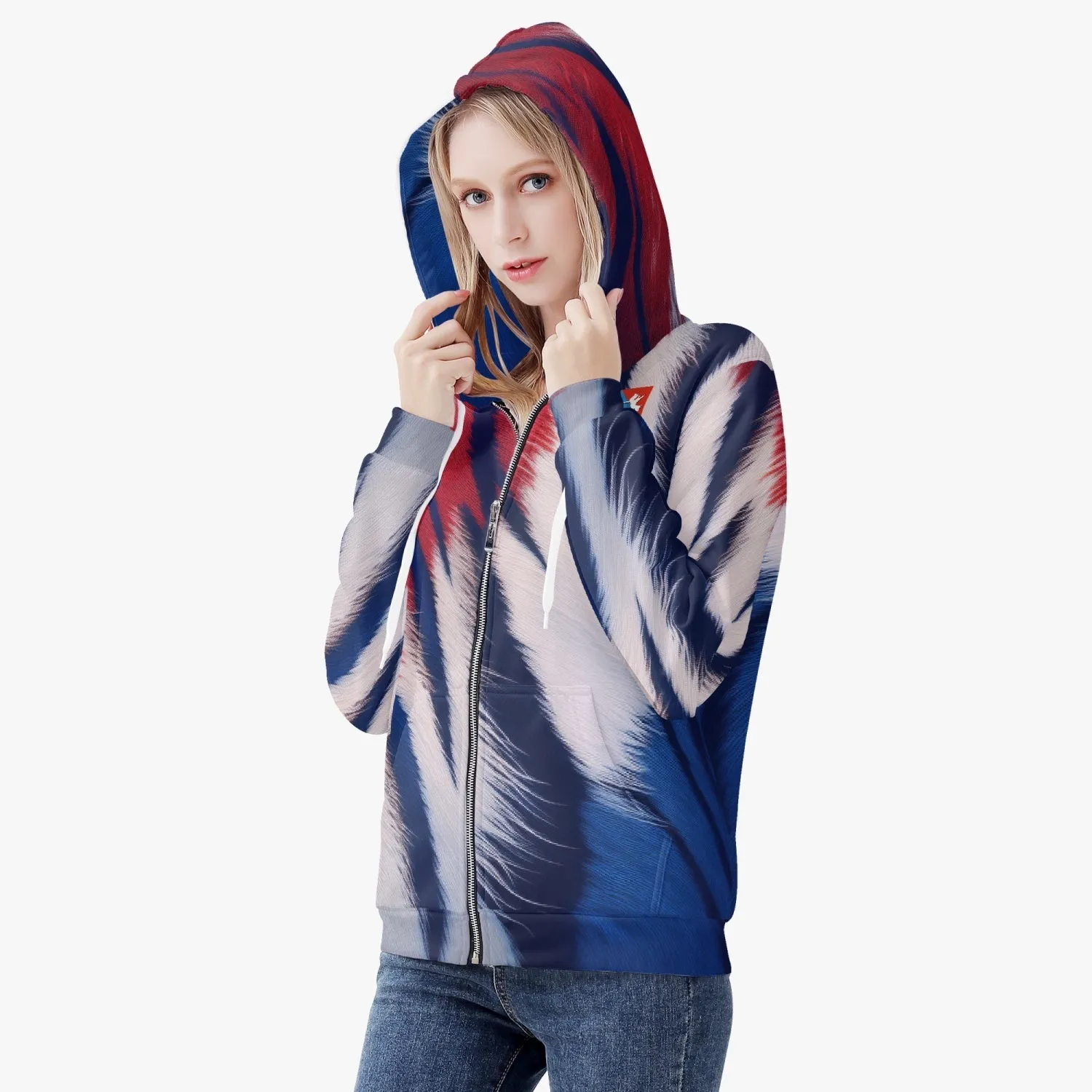 Tiger Golf Women's Zip Up Hoodie