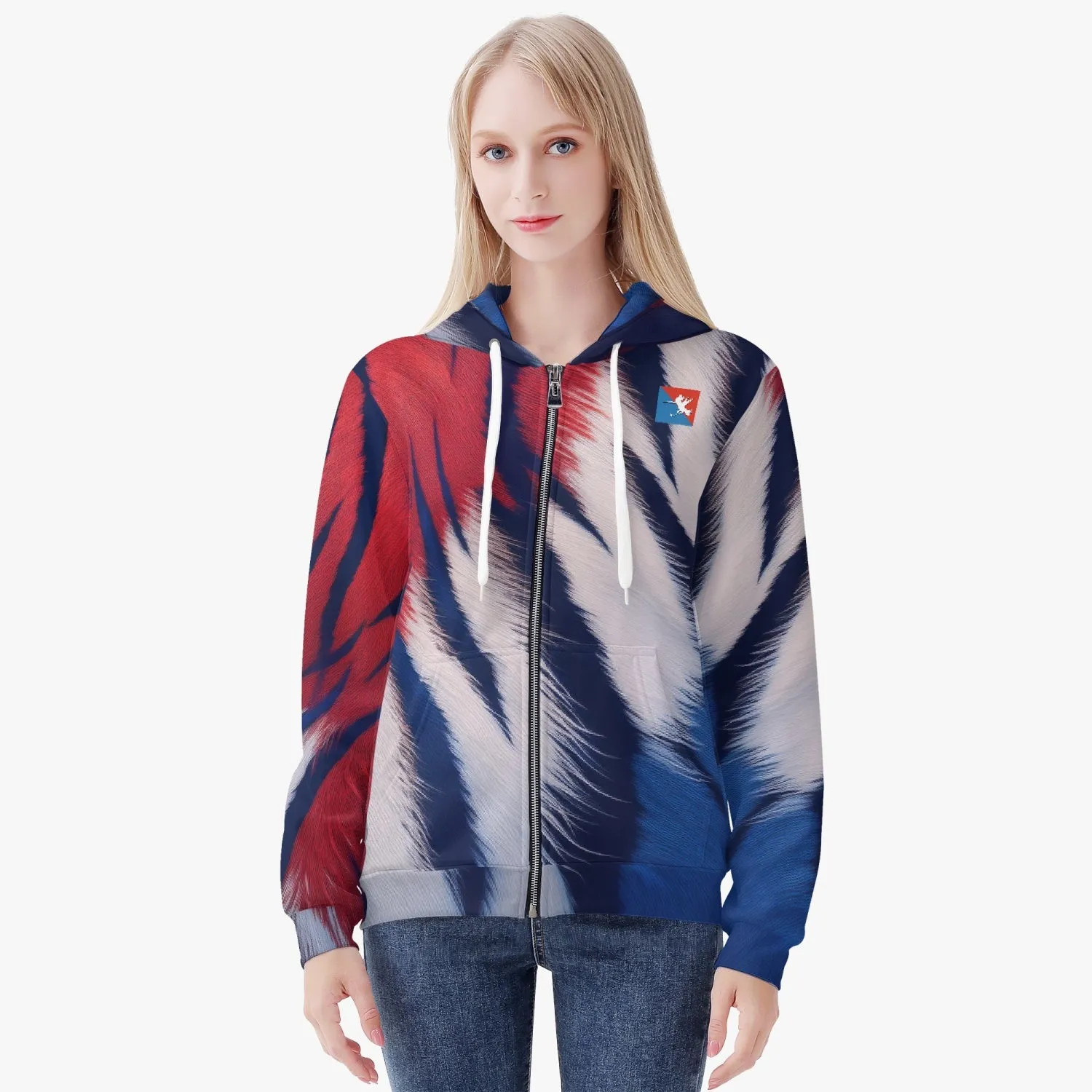 Tiger Golf Women's Zip Up Hoodie