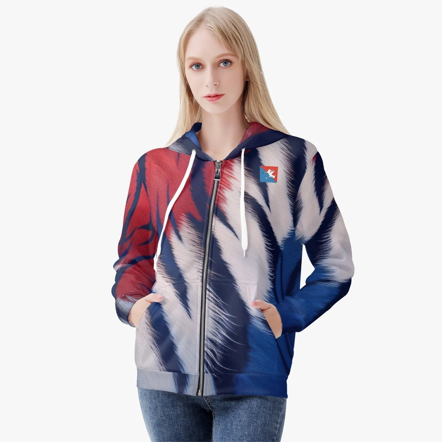 Tiger Golf Women's Zip Up Hoodie