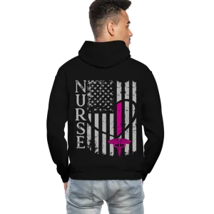 Tina RN Nurse Flag Gildan Heavy Blend Adult Hoodie