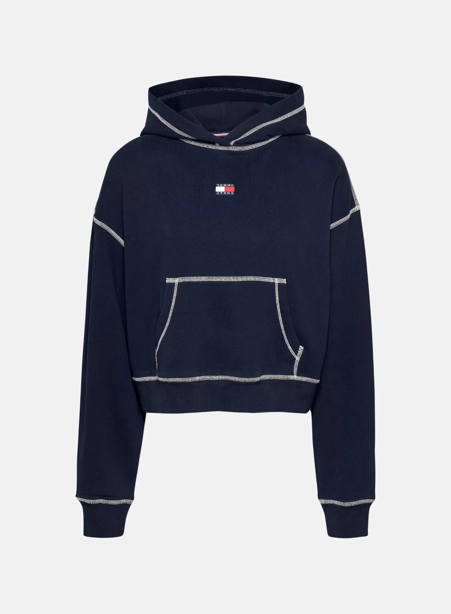 TJW Boxy Stitch Badge Hoodie