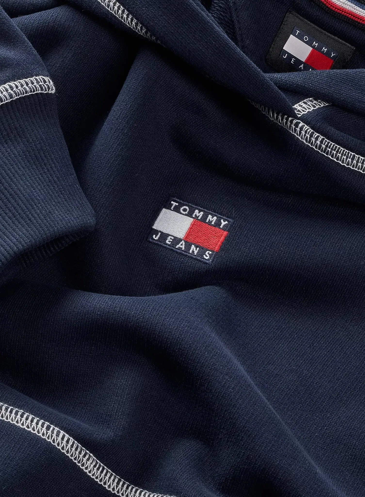 TJW Boxy Stitch Badge Hoodie