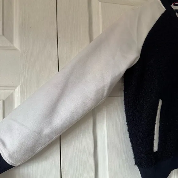 Tommy Hilfiger Black and White bomber Jacket