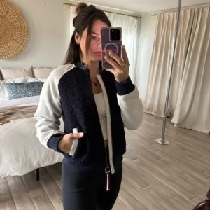 Tommy Hilfiger Black and White bomber Jacket