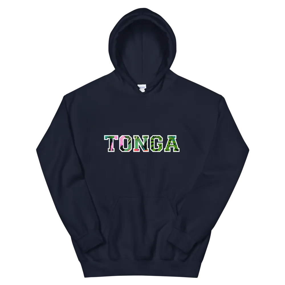 Tonga Floral *ADULT HOODIE*