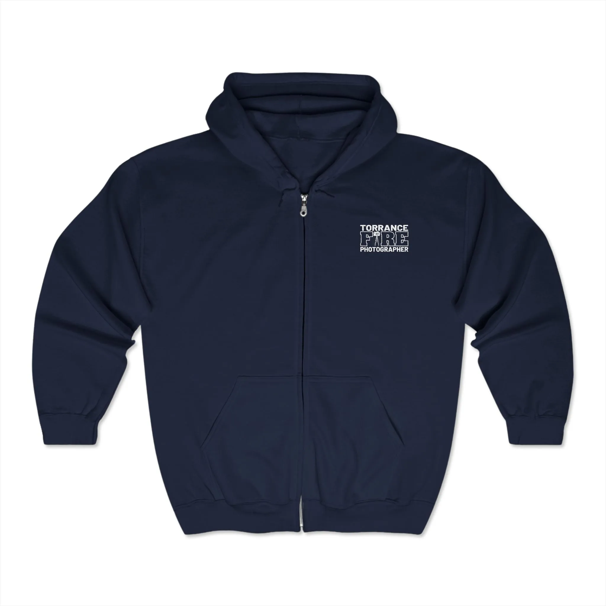 Torrance Photographer Full Zip Hooded Sweatshirt