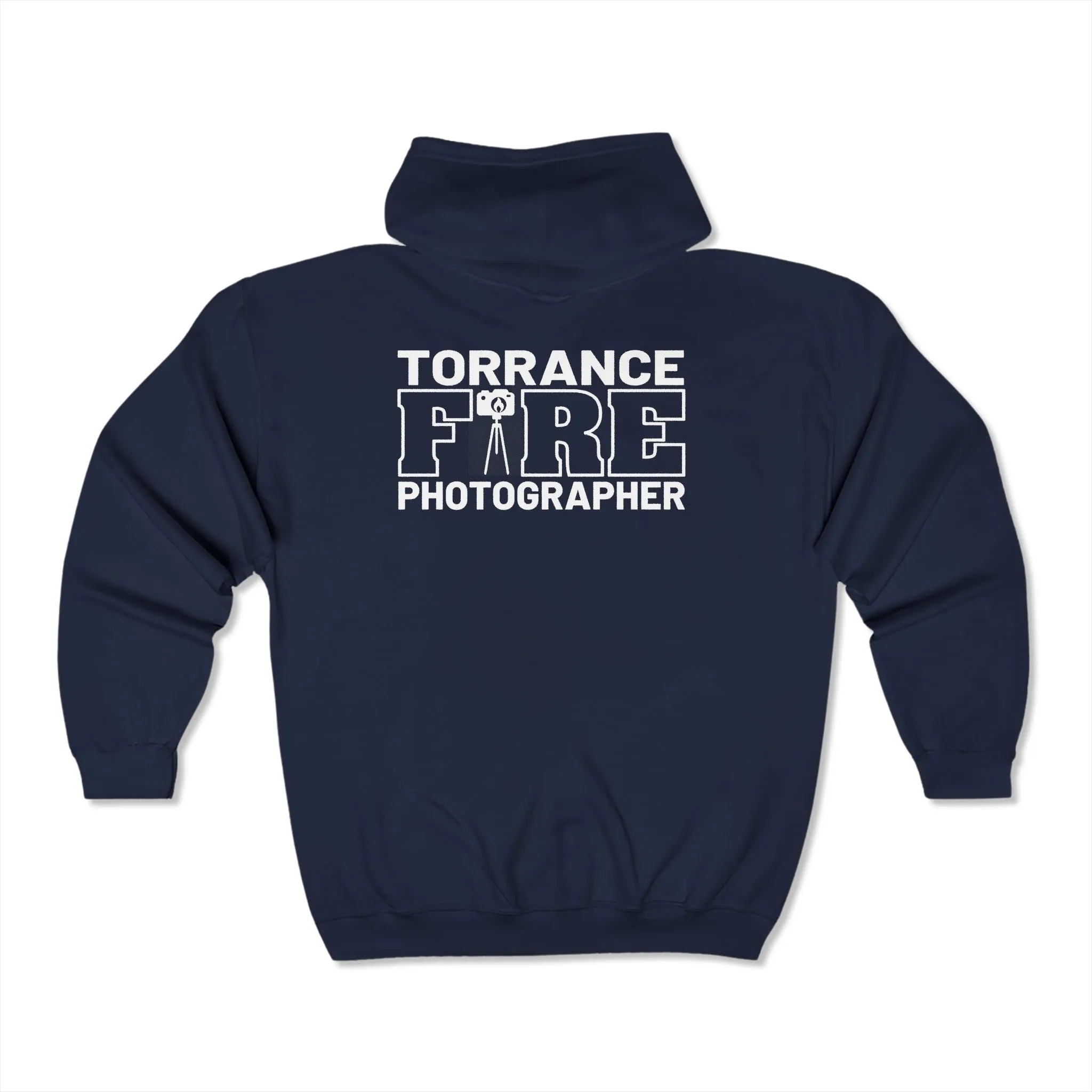 Torrance Photographer Full Zip Hooded Sweatshirt