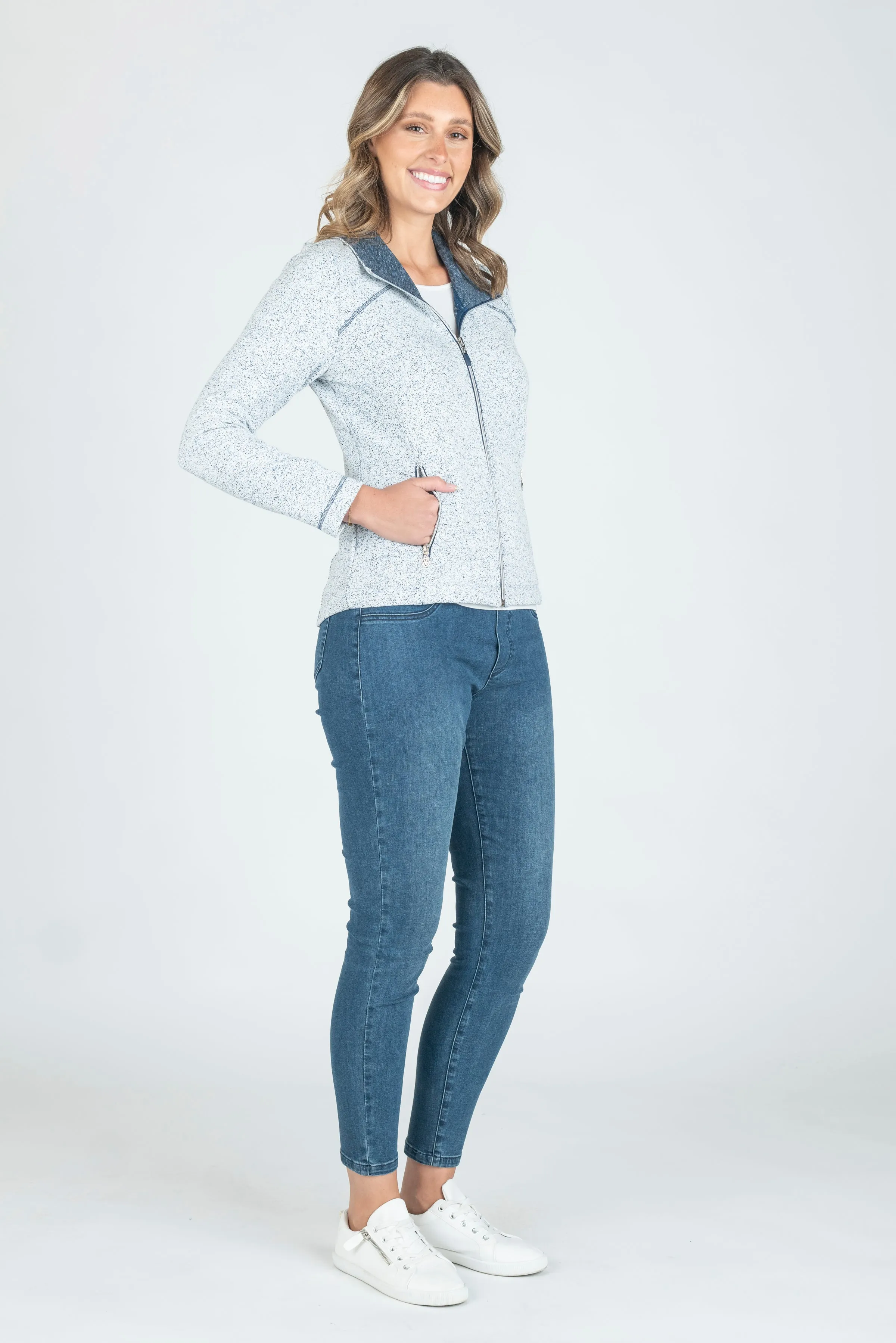 Trim Zip Jacket