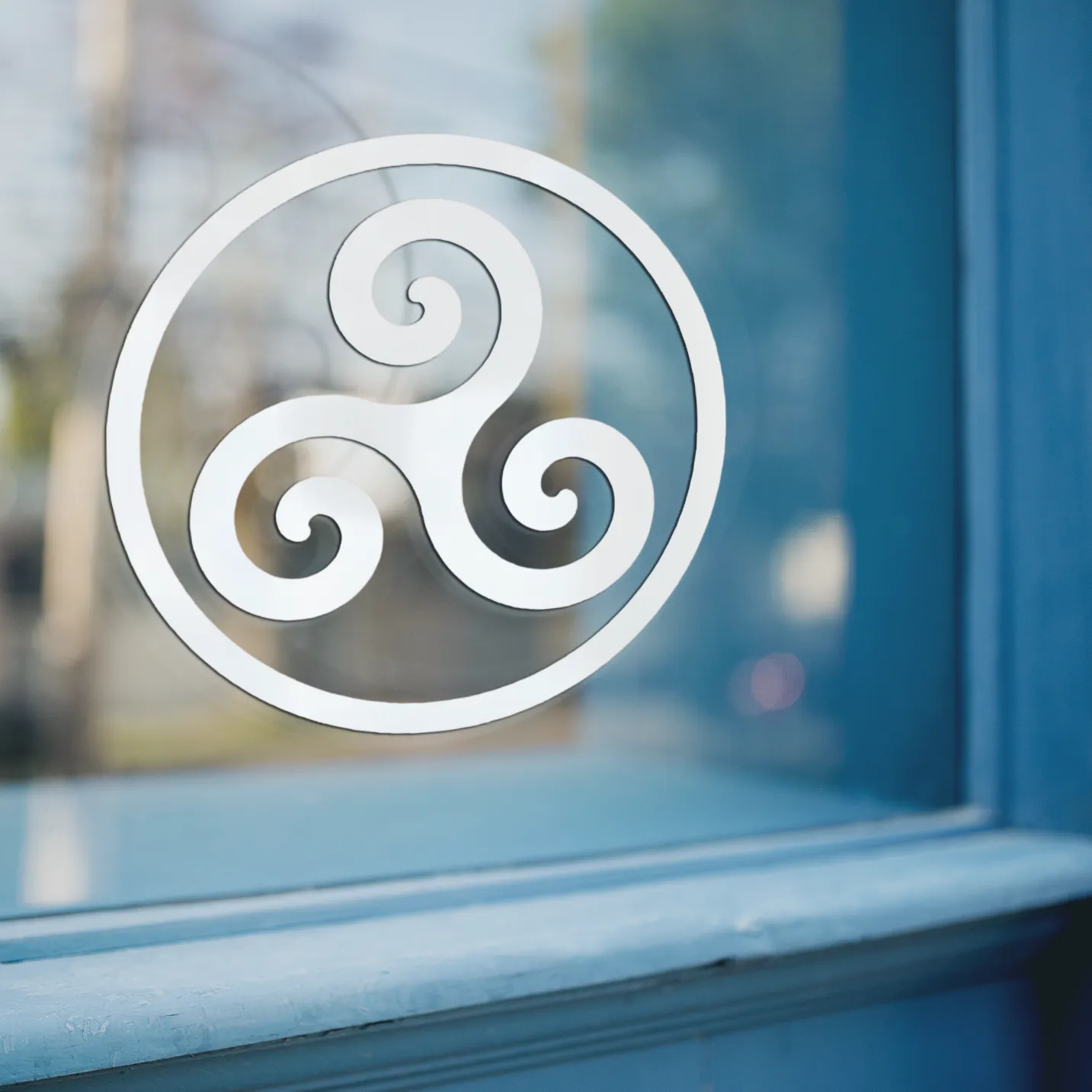 TRISKELION VINYL DECAL FOR WINDOW CAR LAPTOP MIRROR DRINKS BOTTLE