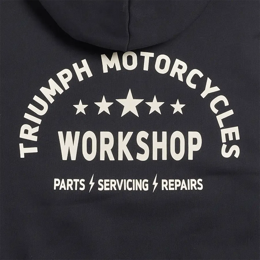 Triumph Haytham Checkerboard Hoodie - Black & White