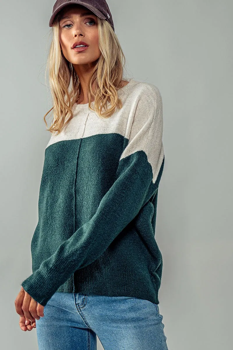 Two Tone Sweater