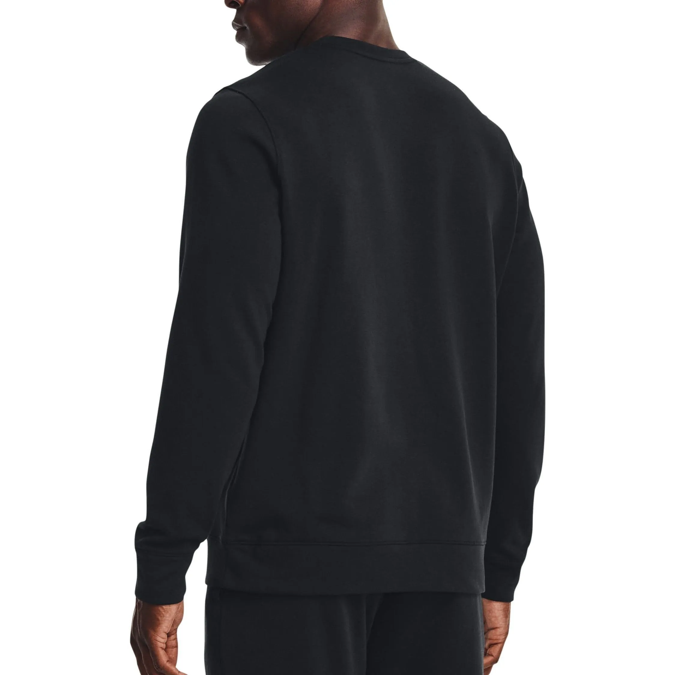 Under Armour Rival Terry Logo Mens Sweatshirt - Black