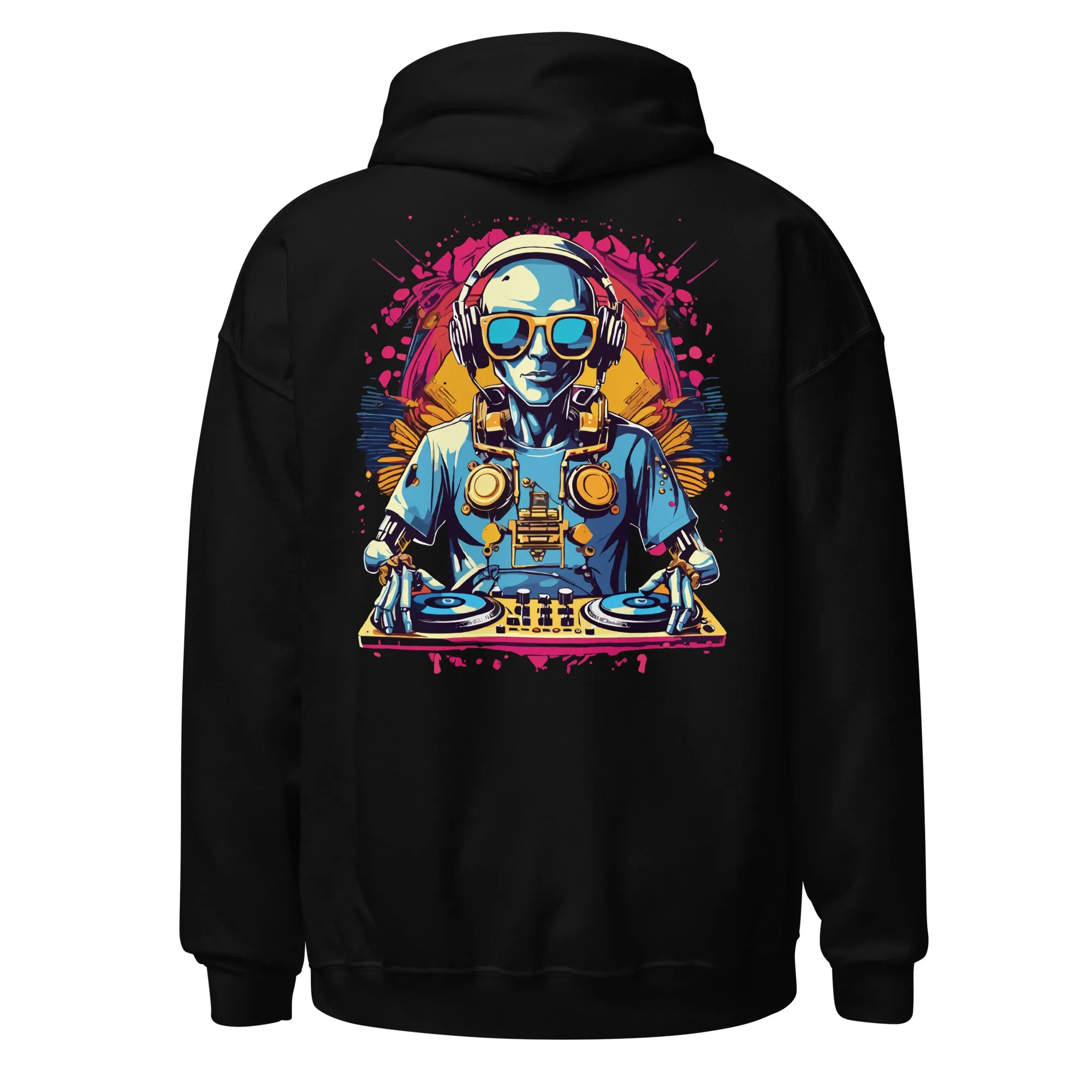 Underground Hoodie | Psychedelic DJ Robot