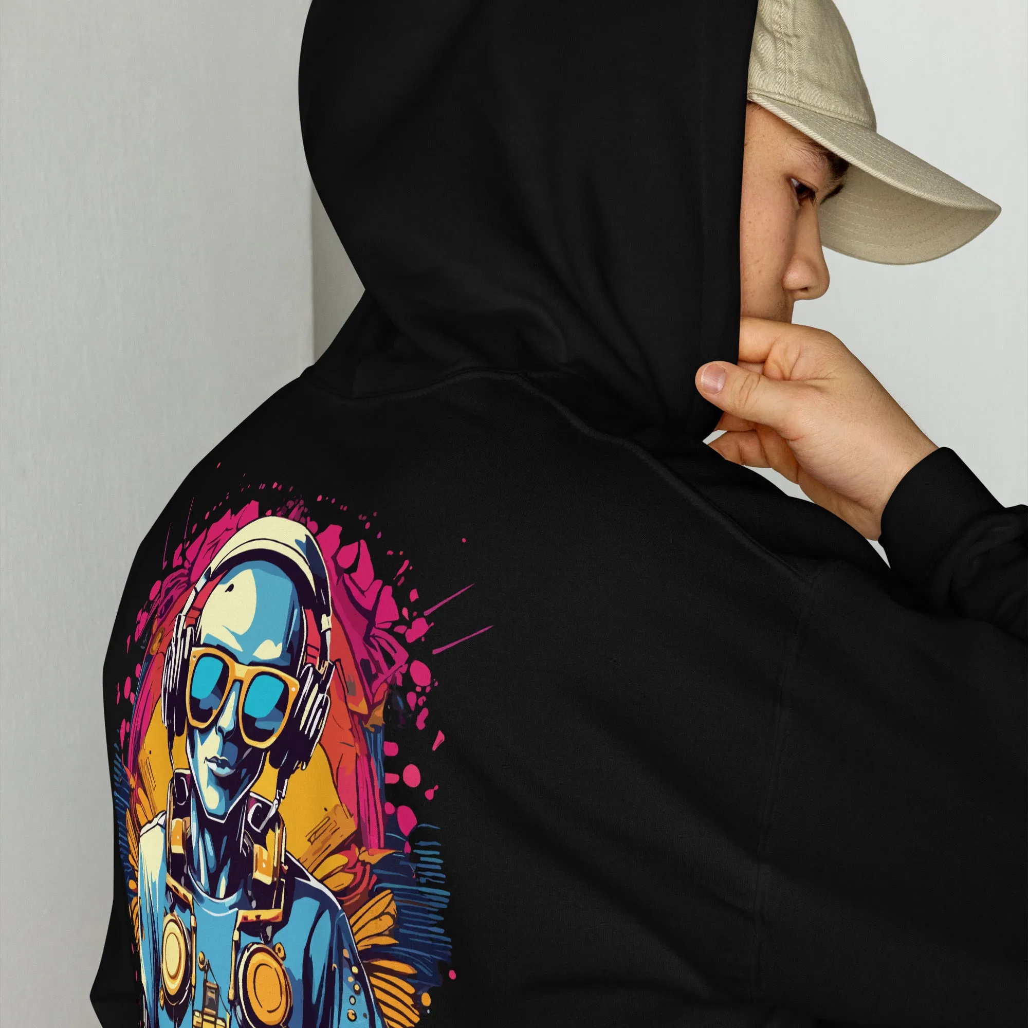 Underground Hoodie | Psychedelic DJ Robot