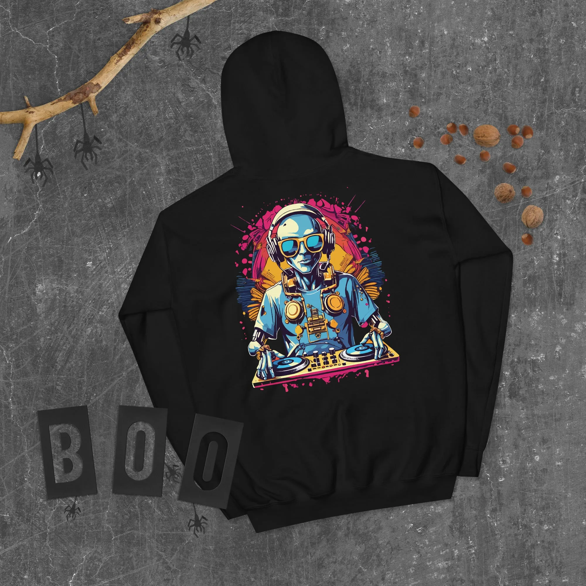 Underground Hoodie | Psychedelic DJ Robot