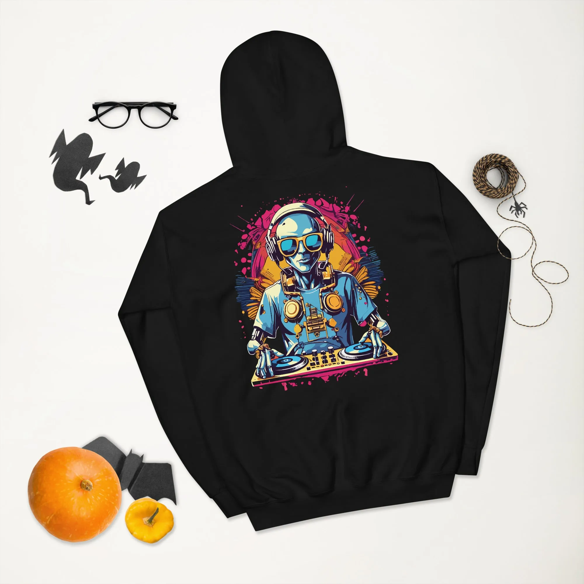 Underground Hoodie | Psychedelic DJ Robot