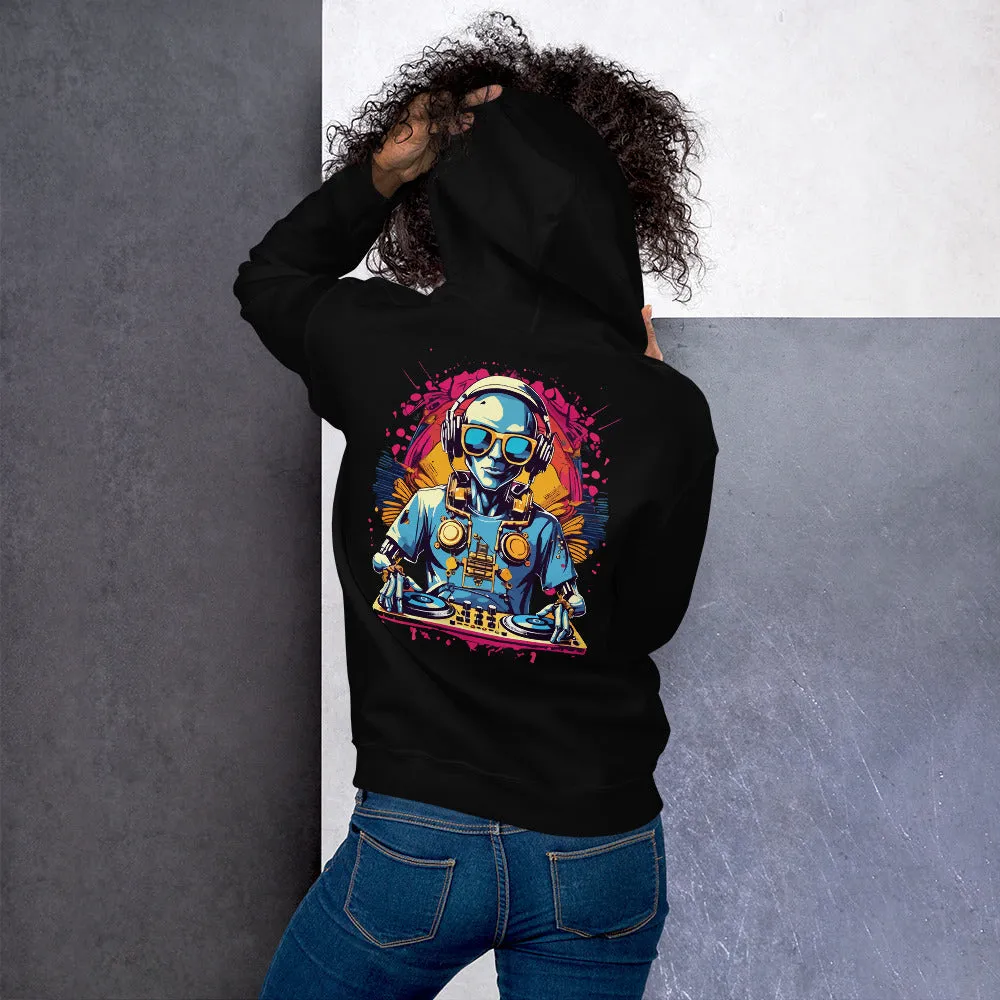 Underground Hoodie | Psychedelic DJ Robot