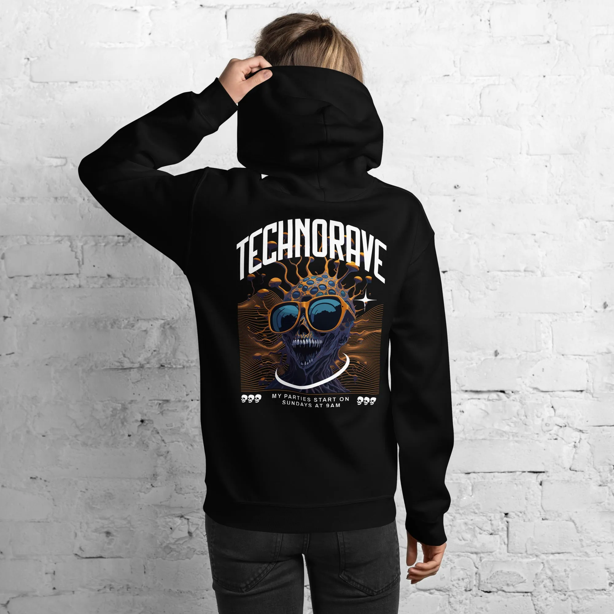 Underground Hoodie | Technorave Organism