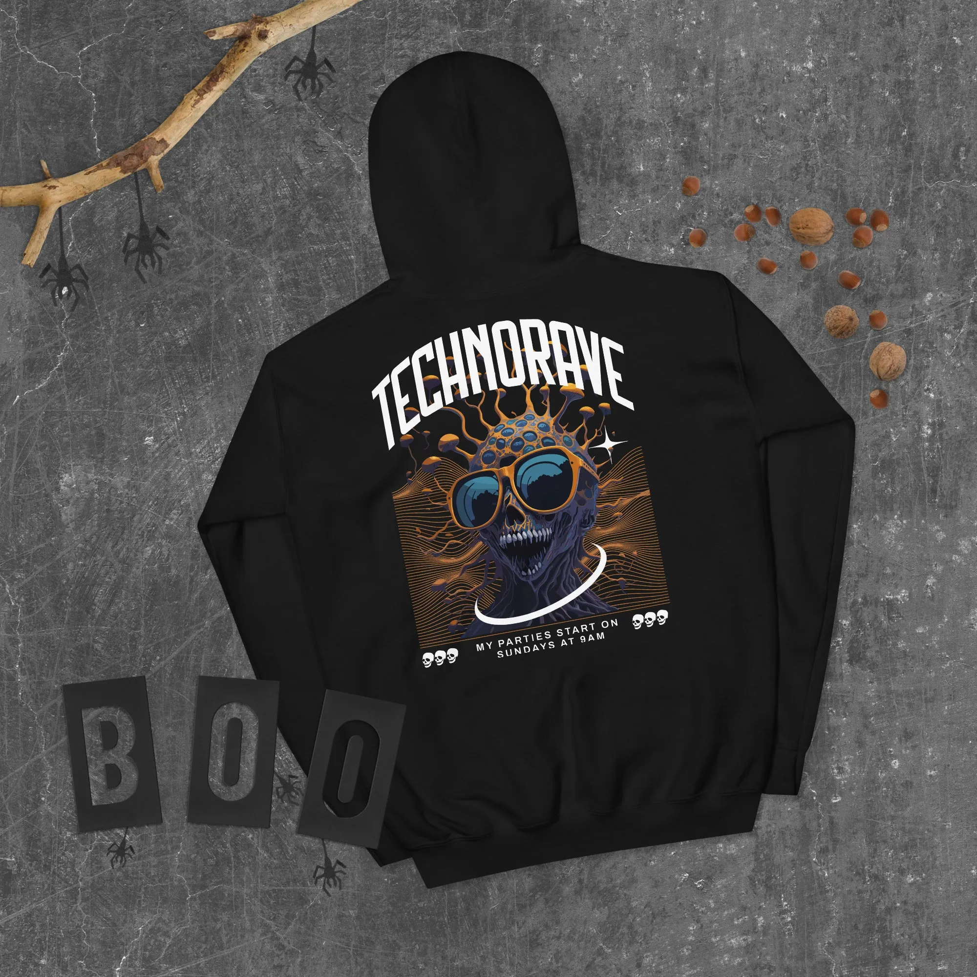 Underground Hoodie | Technorave Organism