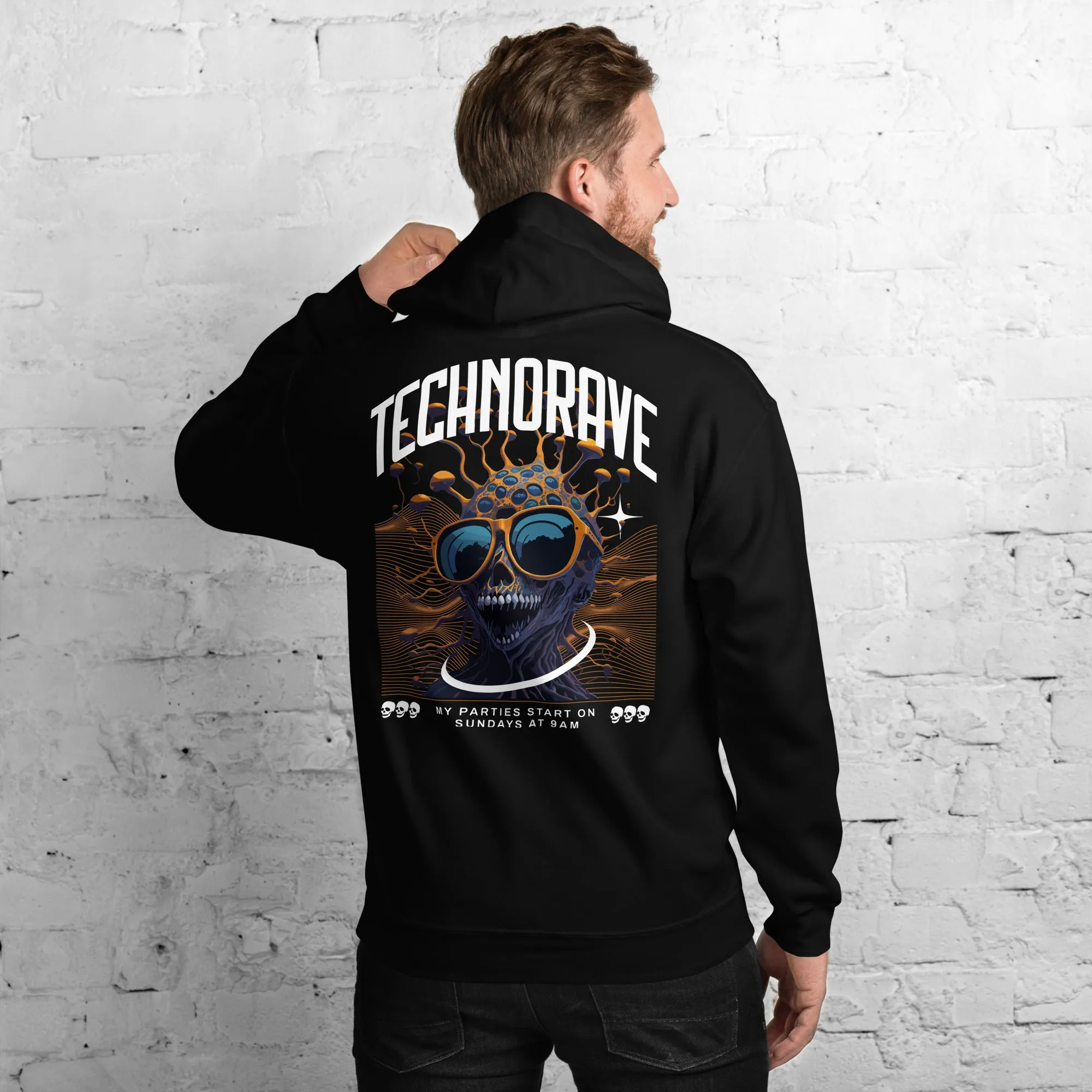 Underground Hoodie | Technorave Organism
