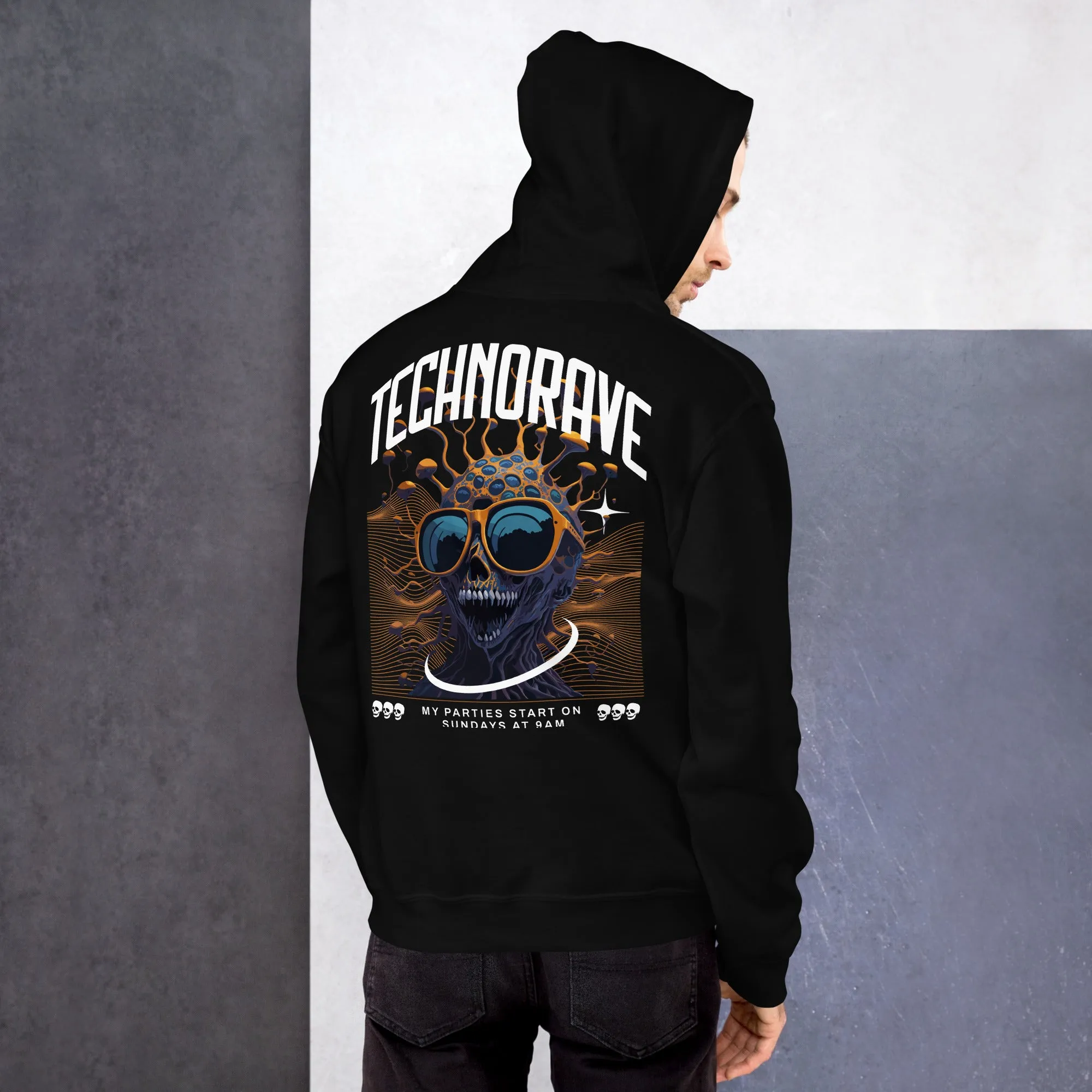 Underground Hoodie | Technorave Organism