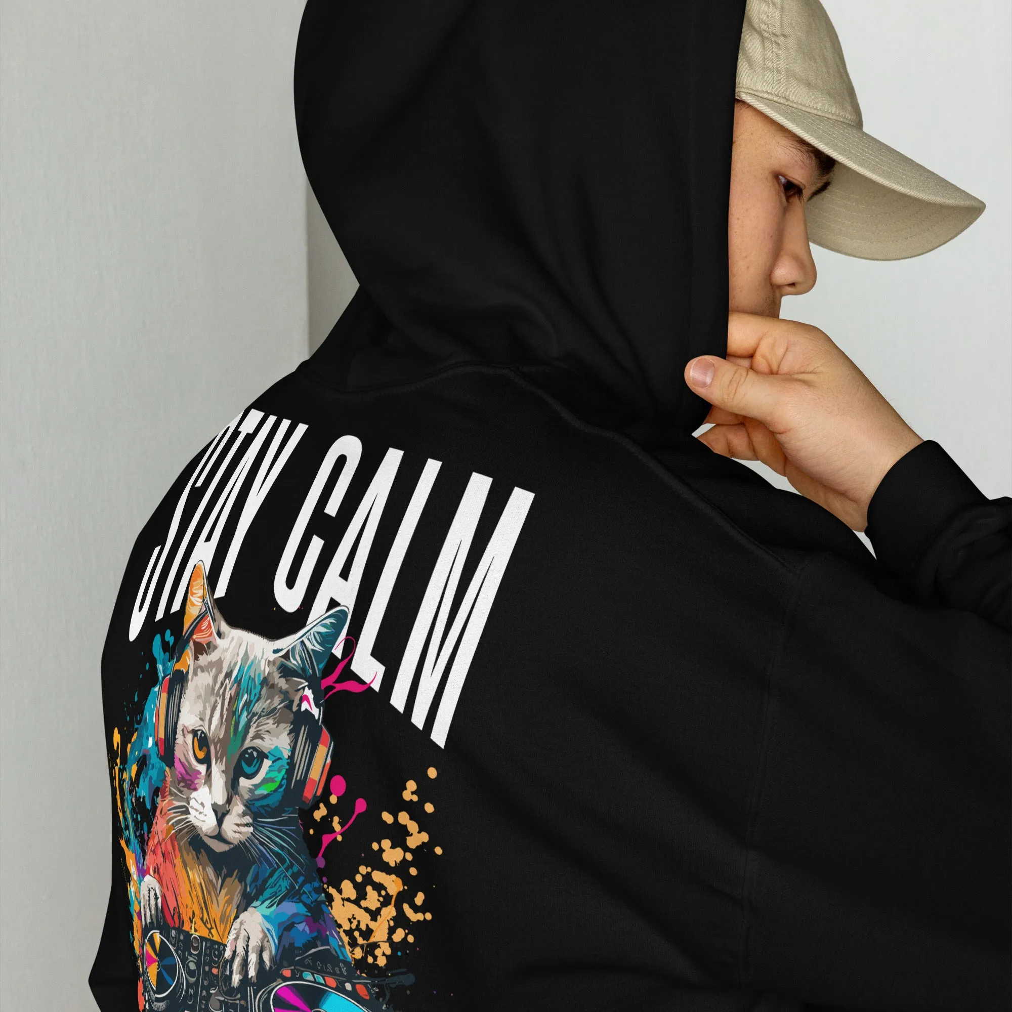 Underground Wear | Stay Calm & Play Techno Underground Hoodie