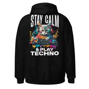 Underground Wear | Stay Calm & Play Techno Underground Hoodie