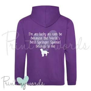 Unisex Best Springer Spaniel Hoodie