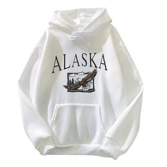 Unisex Out of System State Alaska Wild Nature Hoodie