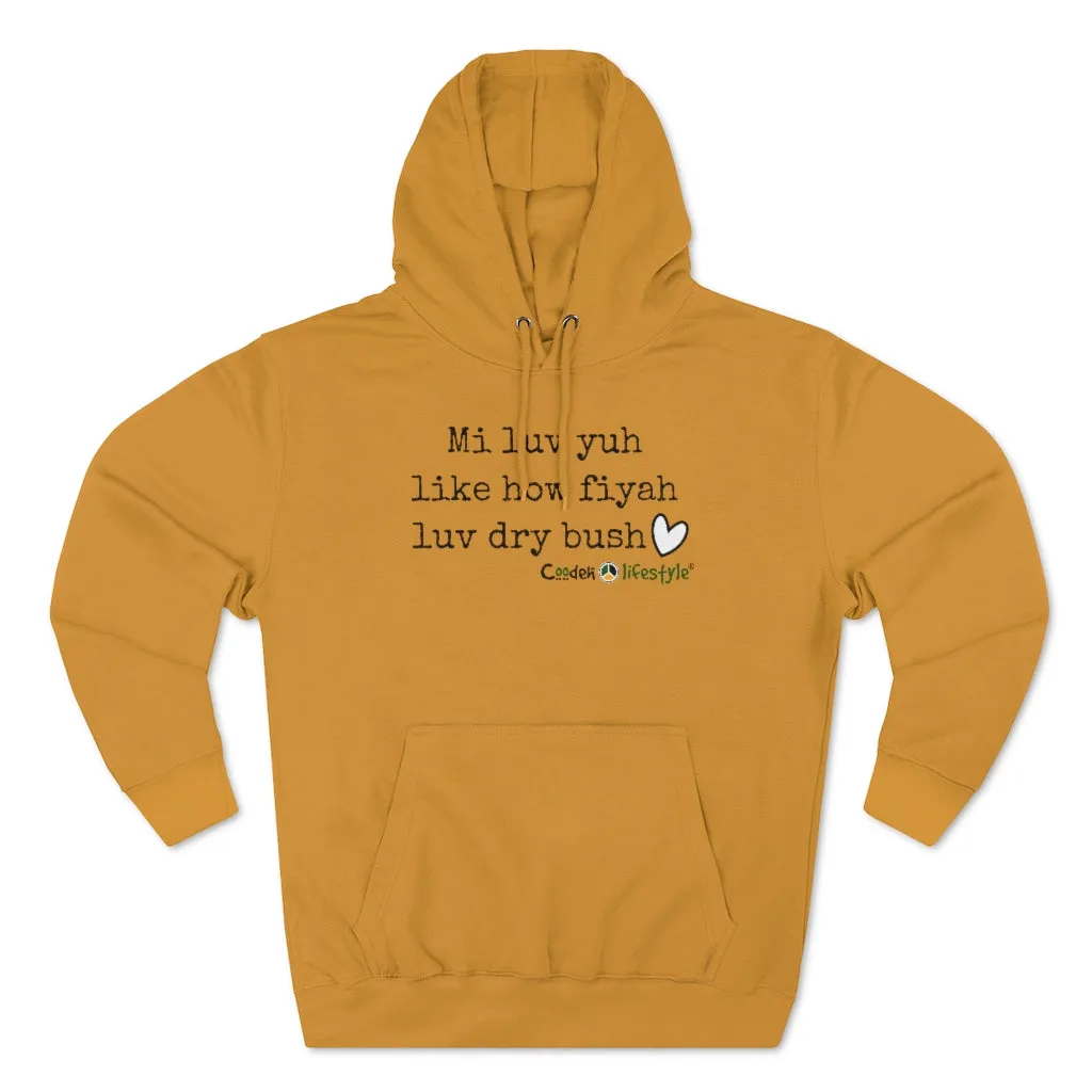 Unisex Premium Pullover Hoodie (DryBush)