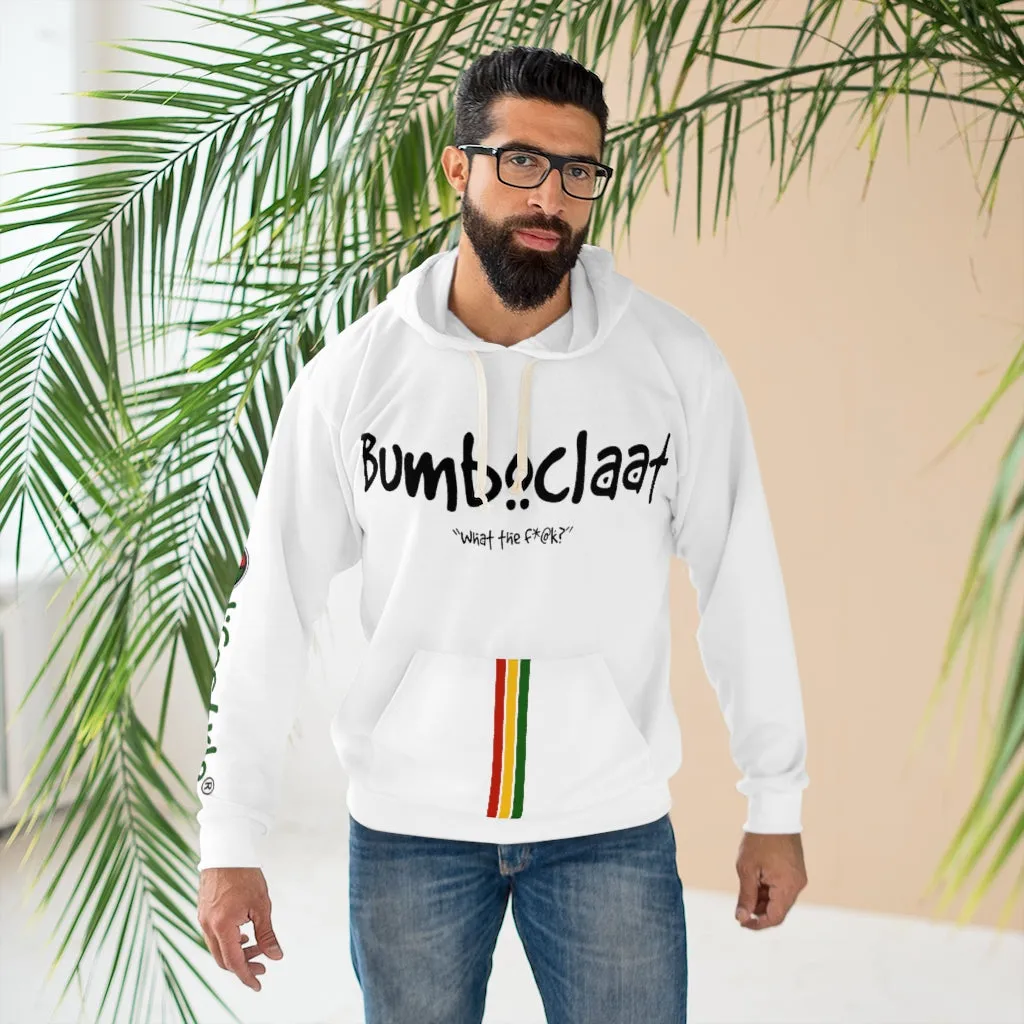 Unisex Pullover Hoodie (BUMB-WHT)