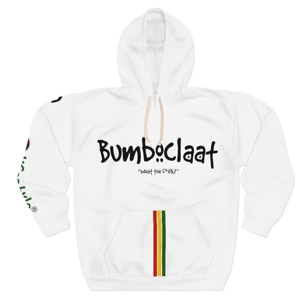 Unisex Pullover Hoodie (BUMB-WHT)