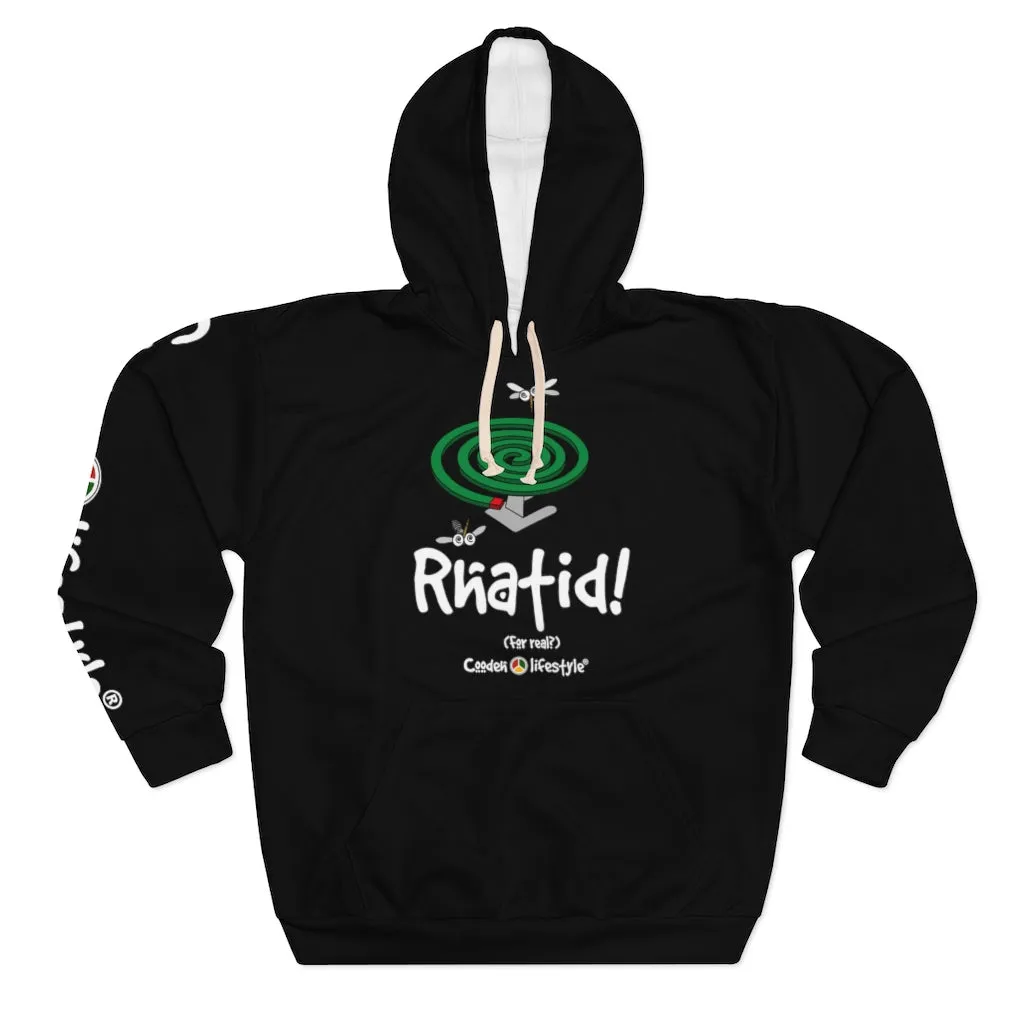 Unisex Pullover Hoodie (RHATID-BLKPANCOL)