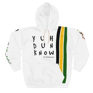 Unisex Pullover Hoodie (YuhDunKnow-WHTJACOL)