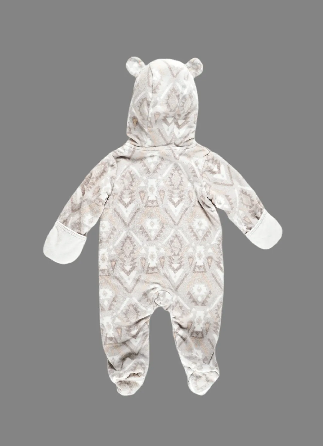 UNISEX SIZE 6 MONTHS - CARTER'S, Soft & Warm Fleece One-piece EUC B3