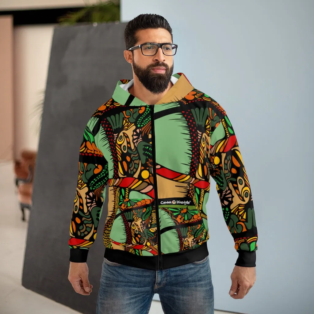 Unisex Zip Hoodie (Multi-Art3-AAF)