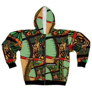 Unisex Zip Hoodie (Multi-Art3-AAF)